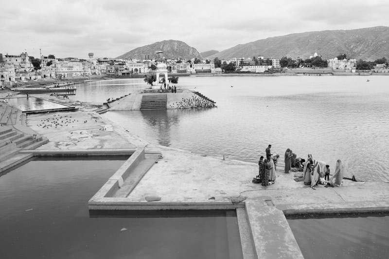 The connection between Water and Religion - Holy Pushkar Lake in district Ajmer, Rajasthan